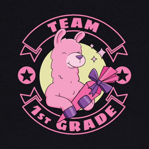 Team 1st Grade Llama by ninarts